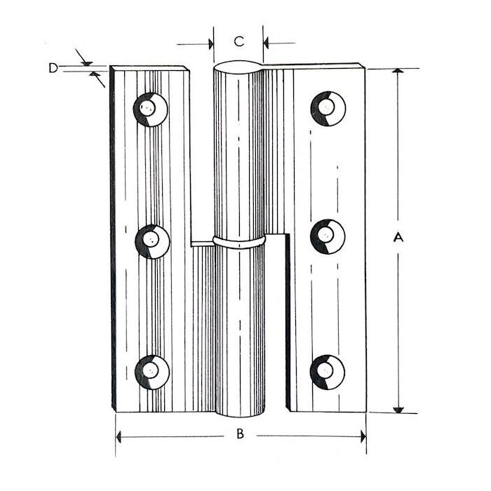 Hinges for cabinet 11 mm