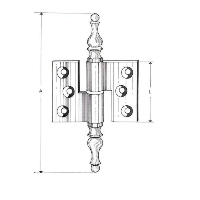 Paumellenbnder Rolle 11 mm mit Stulp