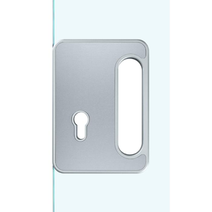 Sliding door lock for European cylinder for Portavant & Atrivant